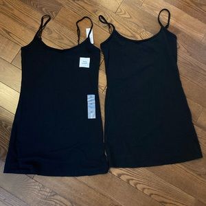 NWT! Old Navy slim fit first layer tank AND same tank in EUC